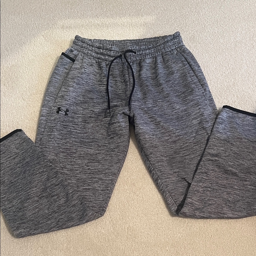 Under Armour Gray Marled Performance Joggers